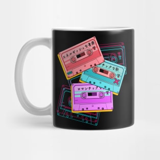 Casette tapes (for dark background) Mug